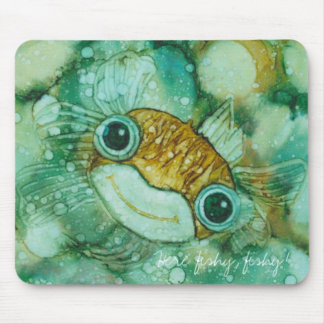 Mousepad Cute Fish (Front)