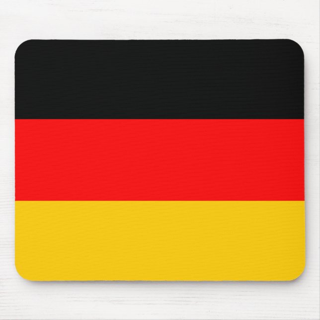 Mousepad Deutschland Fahne (Front)