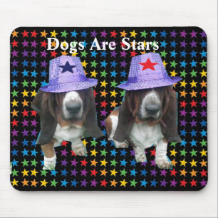 Mousepad Dogs Are Stars
