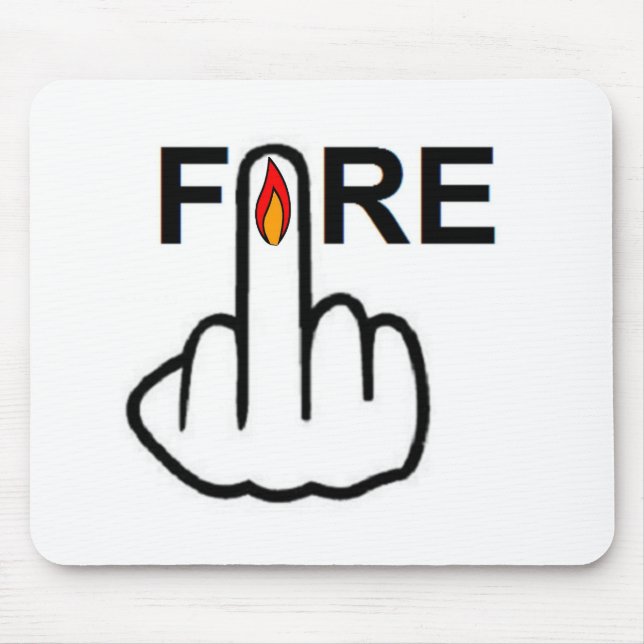 Mousepad Fire Flip (Front)