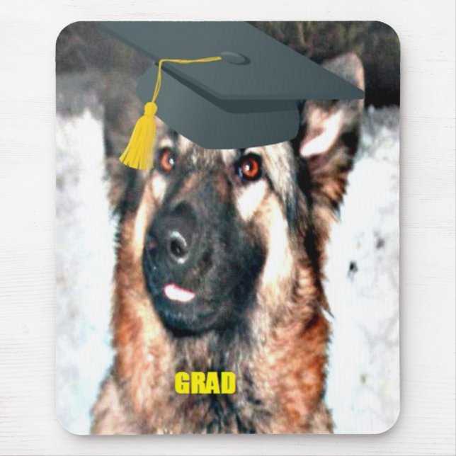 Mousepad German Shepherd Grad (Front)