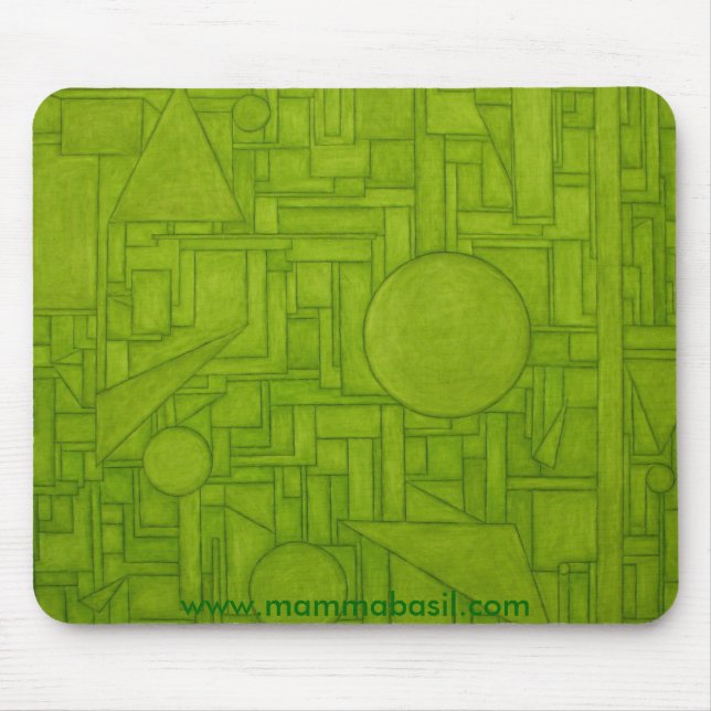 Mousepad - Green City (Front)
