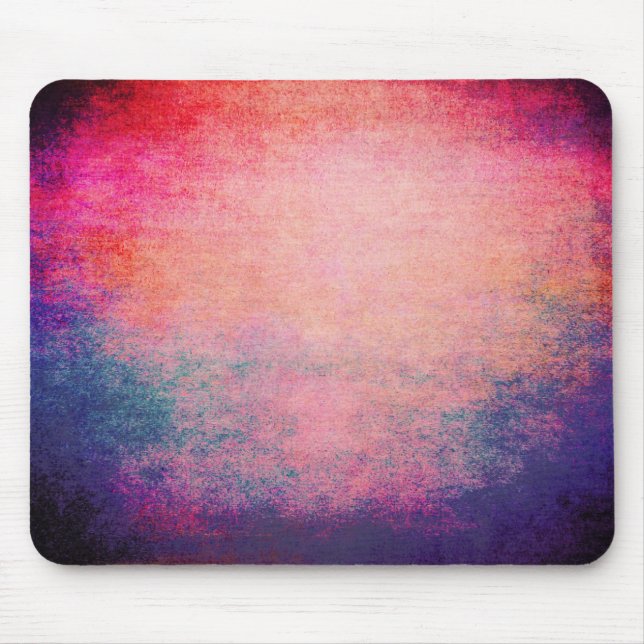 Mousepad Grunge Vintage Cool Crazy Pink (Front)