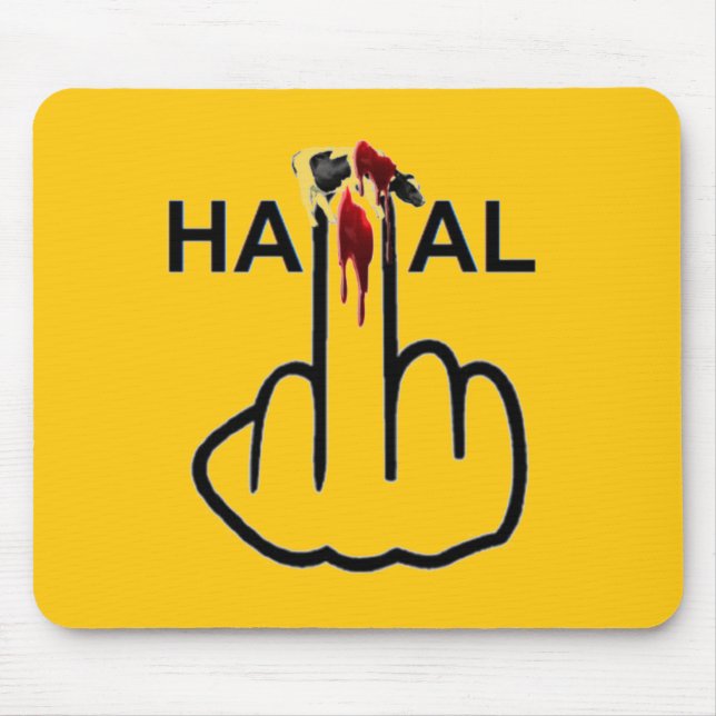 Mousepad Halal Flip (Front)