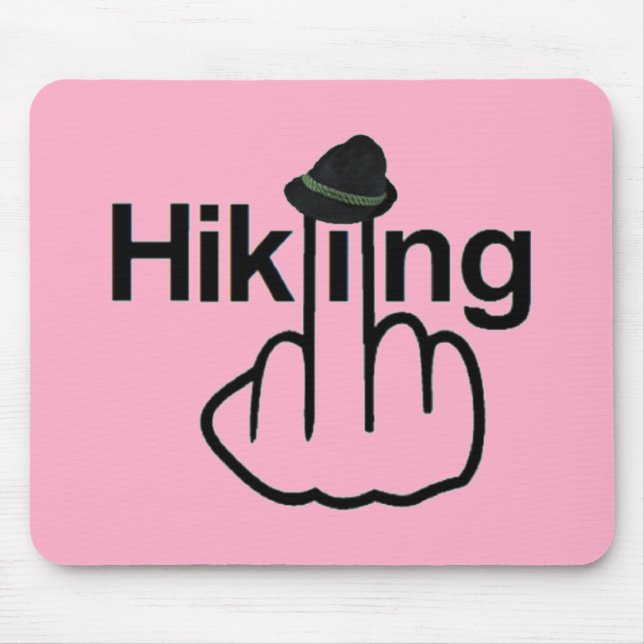 Mousepad Hiking Flip (Front)