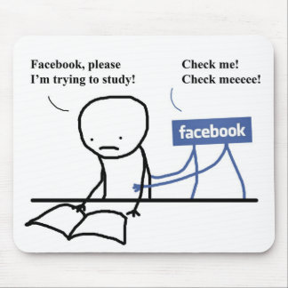 Mousepad "I'm trying to study"