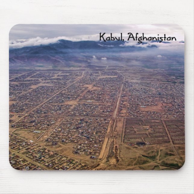 Mousepad:  Kabul from above Mouse Pad (Front)
