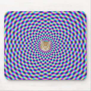 Mousepad  Lattice in Blue and Pink