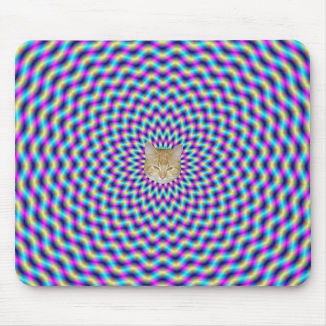 Mousepad  Lattice in Blue and Pink (Front)