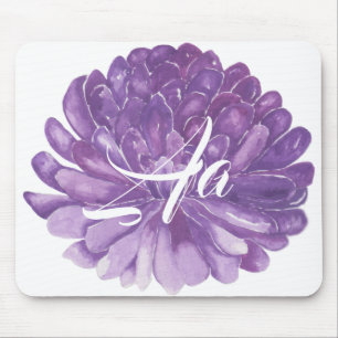 Mousepad "Lavender Flower/Watercolor Sketch"