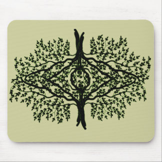 Mousepad - Leafy Kaleidoscopic Scene