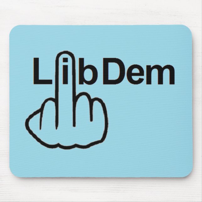 Mousepad Lib Dem Flip (Front)