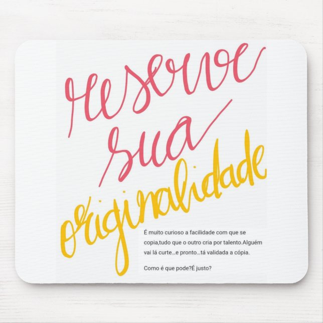 Mousepad Minaguores (Front)