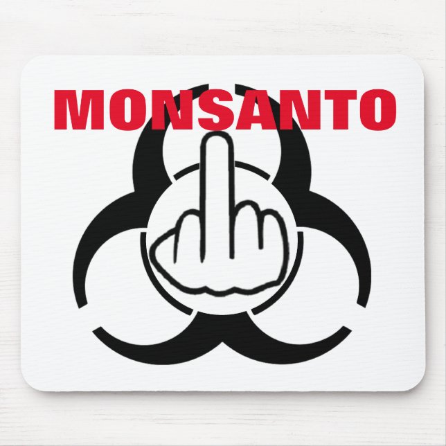 Mousepad Monsanto Bio Hazard Flip (Front)
