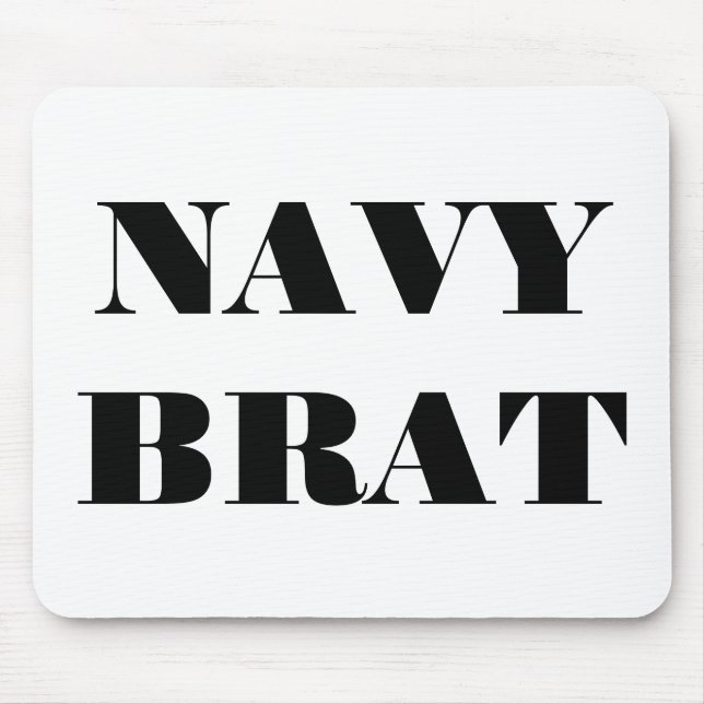 Mousepad Navy Brat (Front)