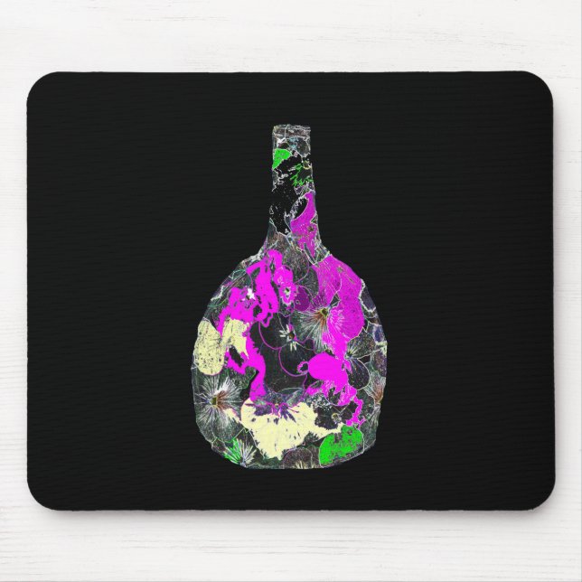 mousepad of a colourful vase  (Front)