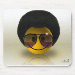 Mousepad of the Smile Afro