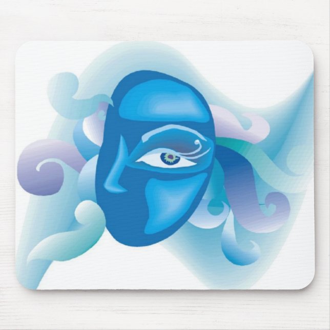 Mousepad-One eyed fantasy Mouse Pad (Front)