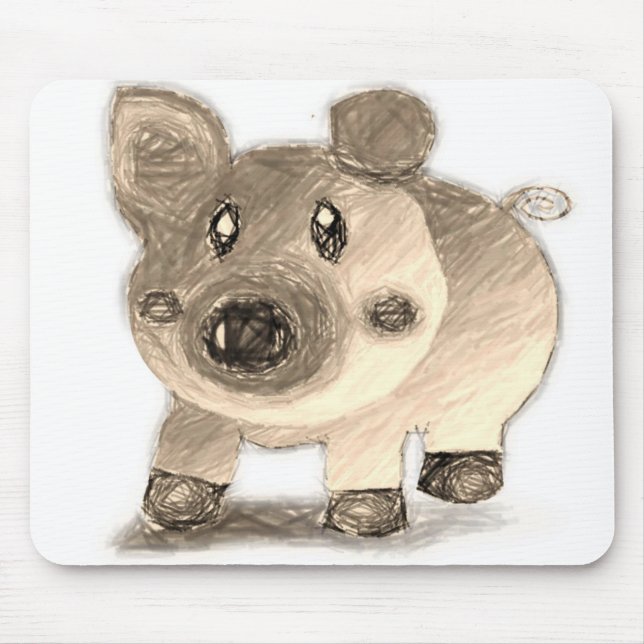 Mousepad Pig (Front)