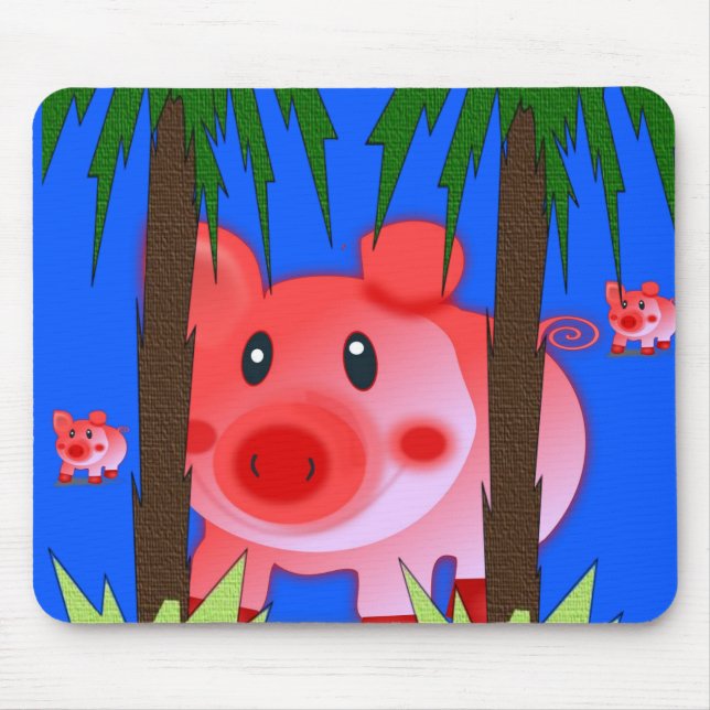 Mousepad Pig (Front)