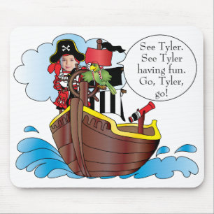 Mousepad "Pirate Ship" Personalize