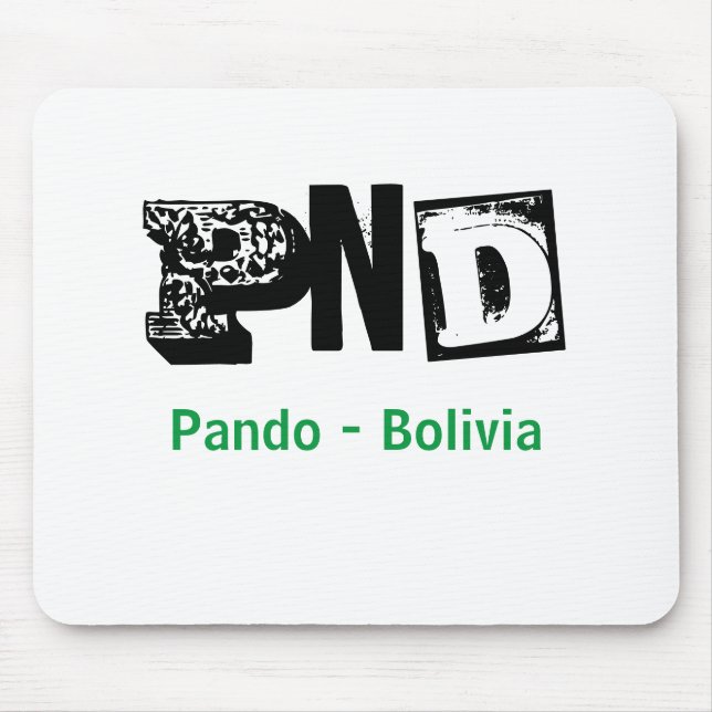 Mousepad PND Pando Bolivia (Front)