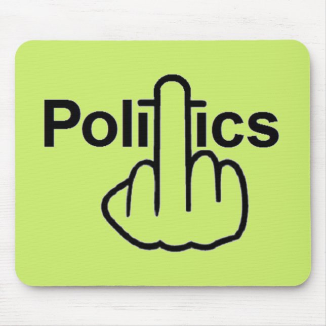 Mousepad Politics Flip (Front)