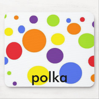 mousepad polka dot