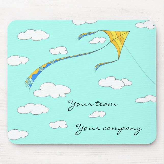 Mousepad - polyethylene glycol (PEG), custom text  (Front)