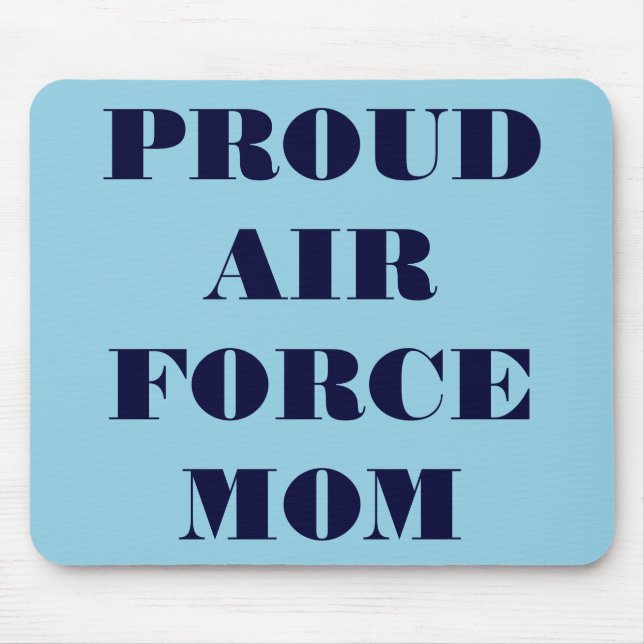 Mousepad Proud Air Force Mom (Front)