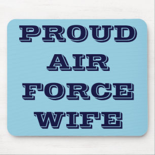 Mousepad Proud Air Force Wife