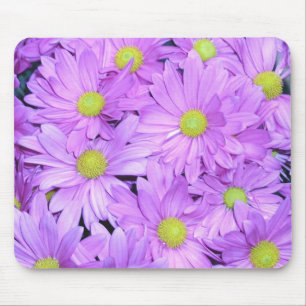 Mousepad, "Purple Daisies" Mouse Pad