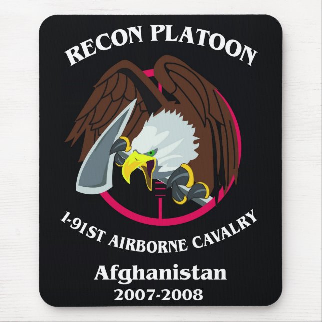 Mousepad - Recon Platoon Logo (Front)