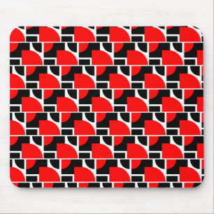 Mousepad Red Pattern AAA