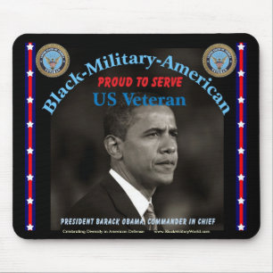Mousepad, Retired Military Mouse Pad