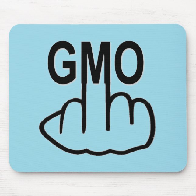 Mousepad Say No To GMO (Front)