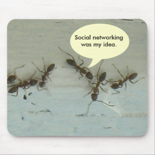 Mousepad - Social Networking was My Idea.