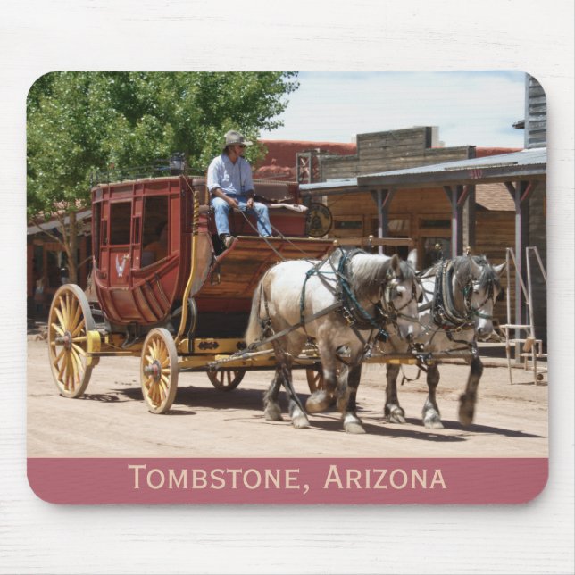 Mousepad: Stagecoach Ride #2 Mouse Pad (Front)