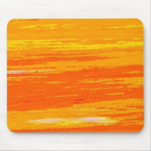 Mousepad - Streaky Light and Dark Orange.