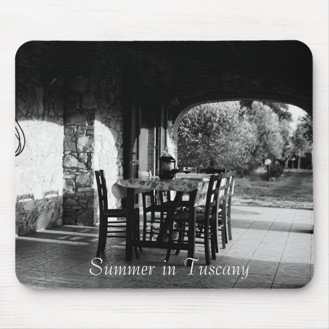 Mousepad: Summer in Tuscany Mouse Pad (Front)