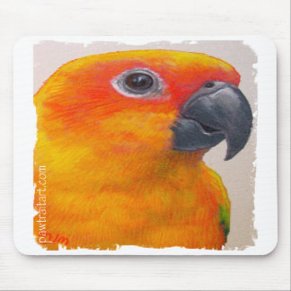 Mousepad - Sun Conure Parrot