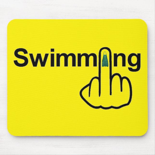Mousepad Swimming Flip (Front)