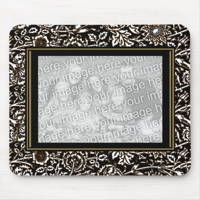 Mousepad Vintage "ADD Your Photo" Ornate Frame (Front)