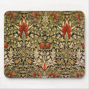 Mousepad Vintage Snakeshead Printed Textile