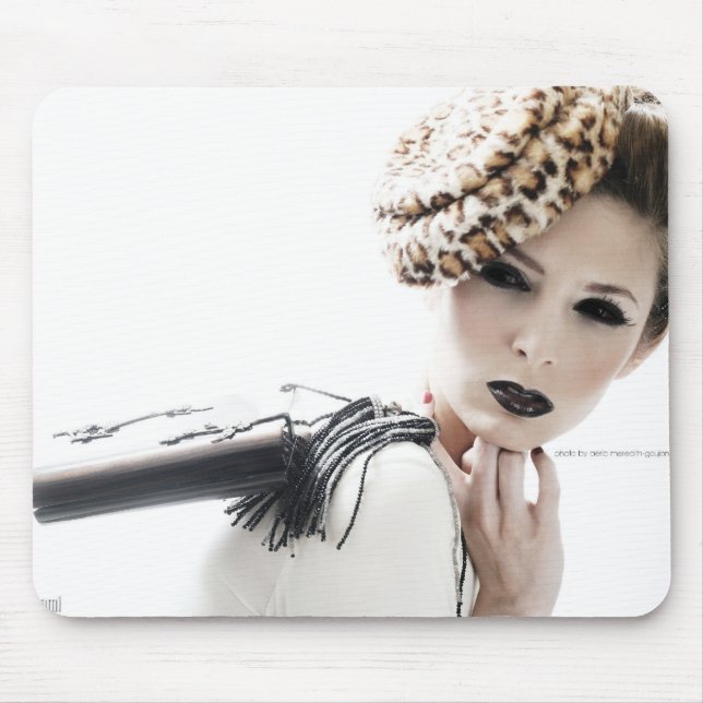 Mousepad w/light text - Customized (Front)