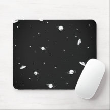 MousePad Wirh Space Pattern