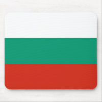 Mousepad with Flag of Bulgaria