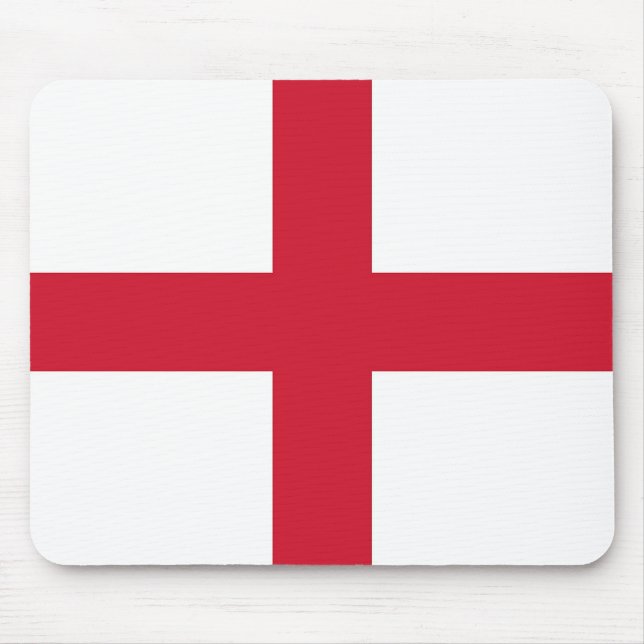 Mousepad with Flag of England (Front)