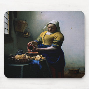 Mousepad With Johannes Vermeer Painting