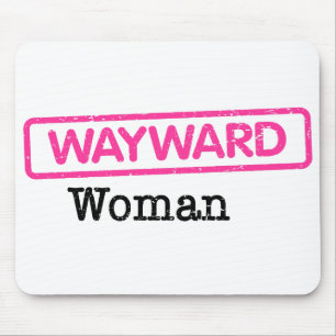Mousepad with Wayward Woman Logo